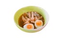 Egg noodle soup Royalty Free Stock Photo