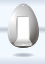 Egg from outer space Royalty Free Stock Photo