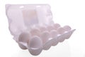 Egg packaging container