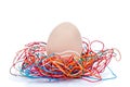 Egg robot Royalty Free Stock Photo