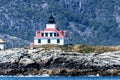 Egg Rock Lighthouse close up Royalty Free Stock Photo