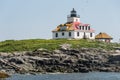 Egg Rock  Lighthouse Royalty Free Stock Photo