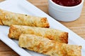 Egg Rolls Royalty Free Stock Photo