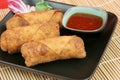 Egg Rolls Royalty Free Stock Photo