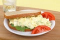 Egg Salad Sandwich Royalty Free Stock Photo