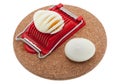 Egg slicer Royalty Free Stock Photo