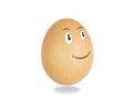 Egg smile Royalty Free Stock Photo