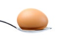 Egg on a spoon