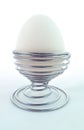 Egg on support Royalty Free Stock Photo