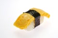 Egg sushi Royalty Free Stock Photo