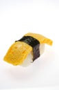 Egg sushi Royalty Free Stock Photo