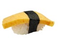 Egg sushi (Tamago) Royalty Free Stock Photo