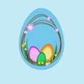 Egg is a symbol of new life on the eve of the wonderful Easter holiday