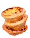 Egg tart Isolated Royalty Free Stock Photo