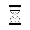 Egg timer vector icon which can easily modify or edit. Royalty Free Stock Photo
