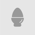 Egg vector icon eps 10. Royalty Free Stock Photo