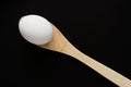 Egg on Wooden Spoon