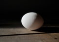 Egg on wooden tabel