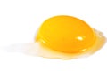Egg yolk Royalty Free Stock Photo