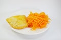 Egg yolk golden thread original and egg yolk golden thread pie