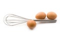 Eggbeater and eggs