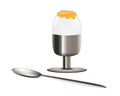 Eggcup chrom isolated