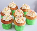 Eggless vanilla cupcake