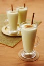 Eggnog with Nutmeg Royalty Free Stock Photo