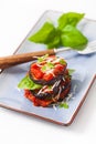 Eggplant Appetizer Royalty Free Stock Photo