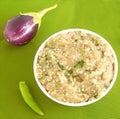 Eggplant chutney