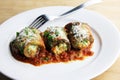 Eggplant Involtini Royalty Free Stock Photo