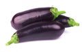 Eggplant isolated on white