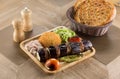 Eggplant Kebab - Turkish Patlican Kebab Royalty Free Stock Photo