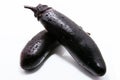 Asia grows the most - eggplant Royalty Free Stock Photo