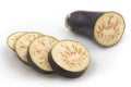 Eggplant Sliced in .round pieces