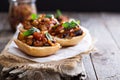 Eggplant and tomato caponata Royalty Free Stock Photo