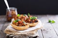 Eggplant and tomato caponata Royalty Free Stock Photo