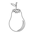 Eggplant vegetable icon