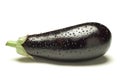 Eggplant whit drops Royalty Free Stock Photo