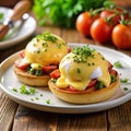 Eggs Benedict Royalty Free Stock Photo