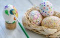 Eggs decorate Royalty Free Stock Photo