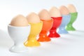 Eggs in eggcups