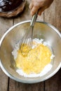 Eggs and flour