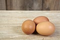 Eggs on the kitchen counter.