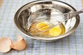 Eggs for omelet Royalty Free Stock Photo