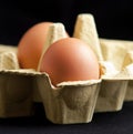 Eggs in a package Royalty Free Stock Photo