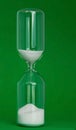 Eggtimer on green Royalty Free Stock Photo