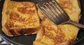 Eggy Bread or French Toast Royalty Free Stock Photo