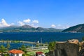 Egirdir the city, the lake and the castle. Isparta-Turkey