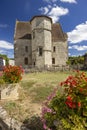 Eglise Notre-Dame de Gontaud-de-Nogaret, Gontaud-de-Nogaret, New Aquitaine, France Royalty Free Stock Photo